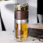 Portable Glazen Theepot 200ML - 380ML